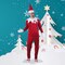 Fun World The Elf on the Shelf Men's Christmas Costume - Large